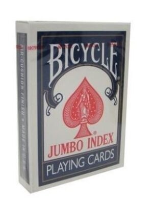 Bicycle Rider Back International jumbo index kártya