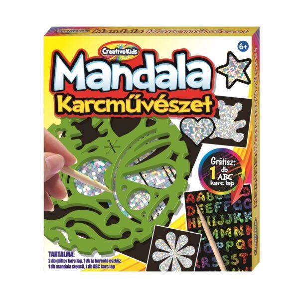 Creative Kids Mandala karcmuveszet