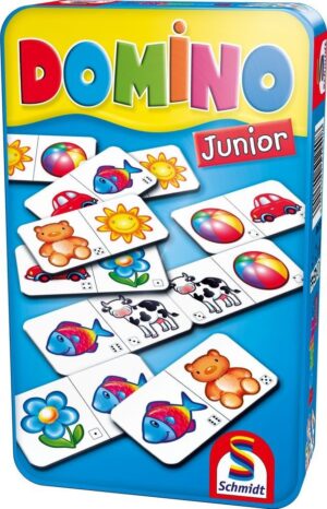 Domino Junior Fémdobozos játék társasjáték