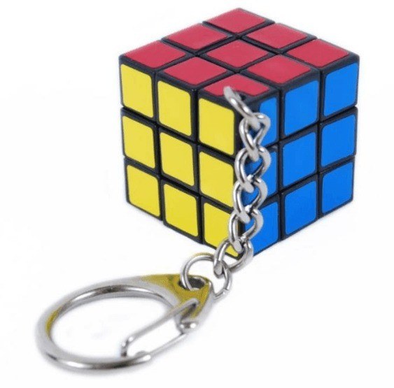 Rubik 3x3x3 Kulcstartós kocka
