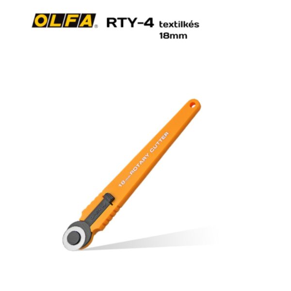 OLFA Textilkés RTY-4 -18 mm-es körpengével