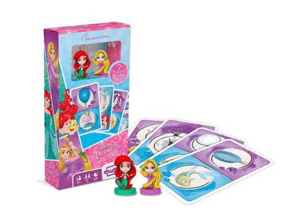 Disney Hercegnők kártya+figurák mese társasjáték