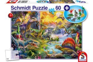 Schmidt Puzzle-Dinosaurs set of figurines 60 db