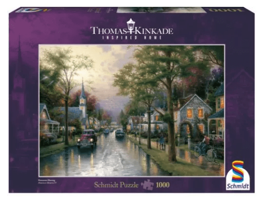 Schmidt Puzzle – Hometown Morning Thomas Kinkade 1000 db