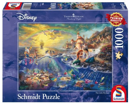 Schmidt Puzzle – The Little Mermaid, Ariel, Disney, 1000 db