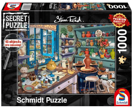 Schmidt Puzzle – Artist studio, 1000 db