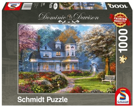 Schmidt Puzzle – Viktorianisches Anwesen, 1000 db