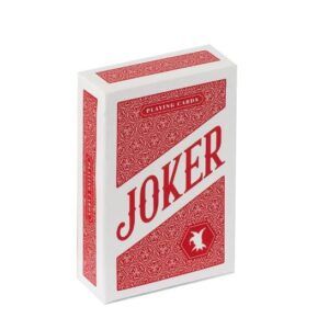 Joker szimpla paklis römi kártya Piros