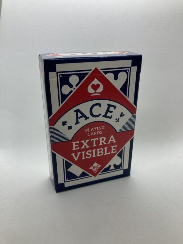 ACE EXTRA nagy indexes römi kártya kék
