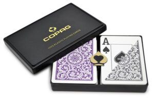 COPAG 1546 plasztik dupla paklis poker kártya díszdobozban