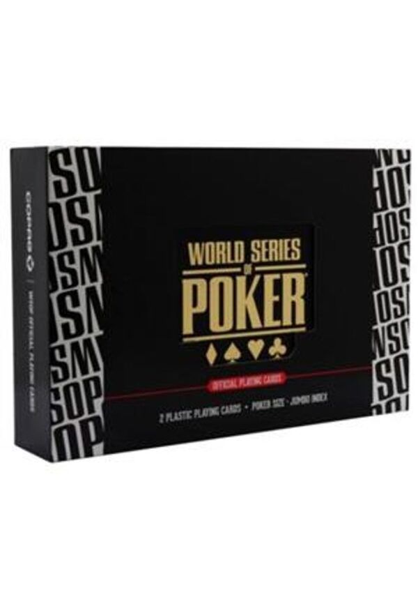 WSOP dupla paklis Póker kártya díszdobozban