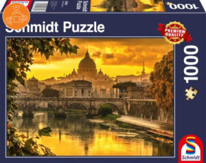 Schmidt Puzzle –Golden light over Rome, 1000 db