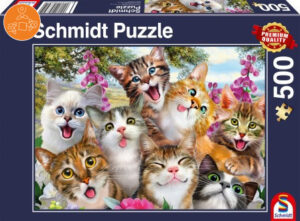 Schmidt Puzzle –Cat Selfie, 500 db