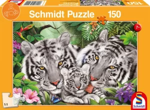 Schmidt Puzzle –Tiger family, 150 db