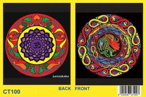 Colorvelvet gumis mappa Mandala Sahasrara