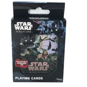 Star Wars Zsivány Egyes póker kártya fémdobozban