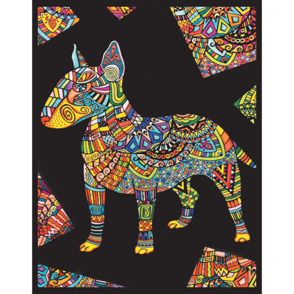 Colorvelvet Kép A3 Bull Terrier