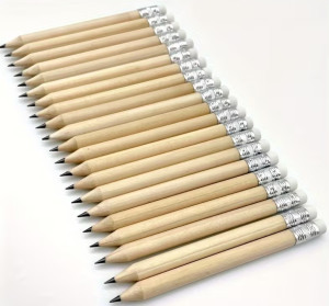 Grafit ceruza radírral 10 cm