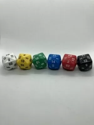 Dobókocka 24 oldalú 1-24