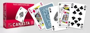 Canasta dupla paklis 110 lapos