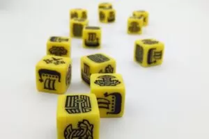Viking kocka sárga