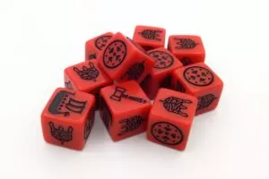 Viking kocka piros