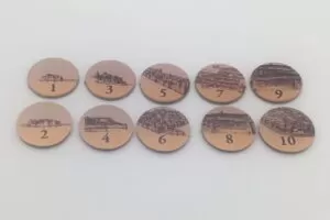 Város fejlődése 5 db-os szett