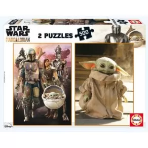 Educa Puzzle - Star Wars Mandalorian 2x500 db