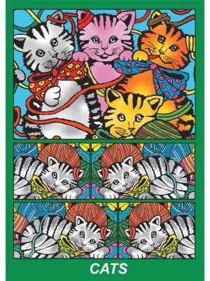 Colorvelvet doboz Macskák