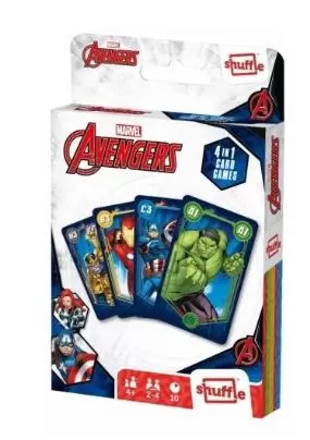 Marvel Bosszúállók 4 az 1ben kártyajáték