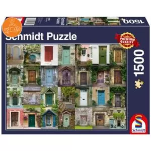 Schmidt Puzzle –Doors, 1500 db