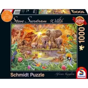 Schmidt Puzzle –African Wildlife, 1000 db