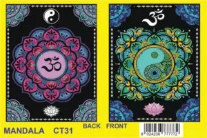 Colorvelvet gumis mappa Mandala OM