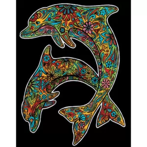 Colorvelvet Kép A3 Delfinek