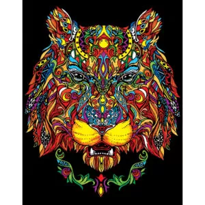 Colorvelvet Kép A3 Nőstény oroszlán