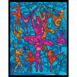 Colorvelvet Kép A3 Balerina