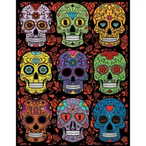 Colorvelvet Kép A3 Koponyák